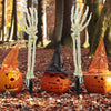 Halloween Ghost Hand Floor Lamp Led Copper Wire Light String Luminous Skull Hand Ghost Festival Layout Props