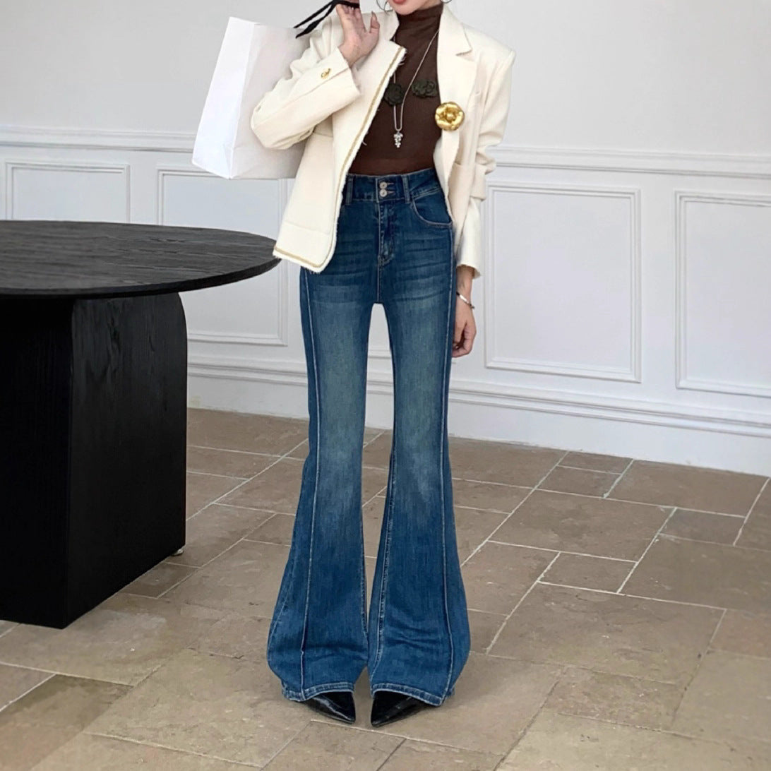 High-Waisted Retro Flare Jeans – Tall Girl Power, Activated