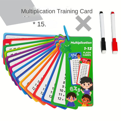 Multiply the Hustle – Flash Card Learning Set