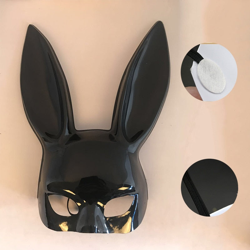 Bunny Ears Party Mask – Flirt, Flash, and Festival Vibes