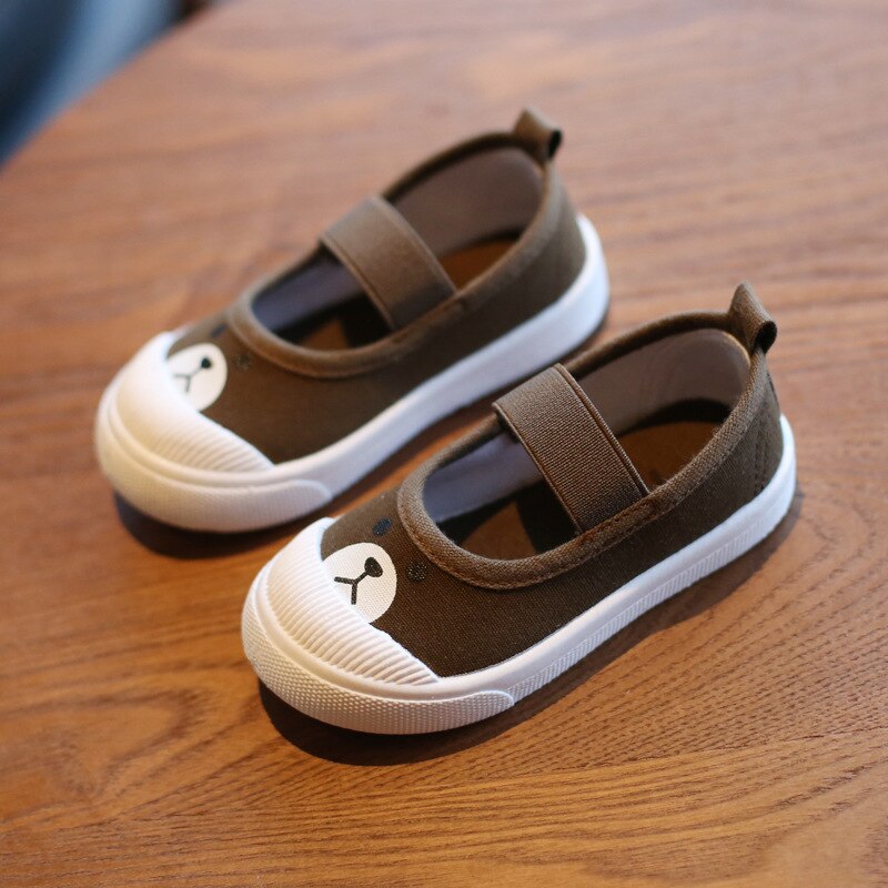 Kid’s White Canvas Shoes – Spring & Autumn Edition