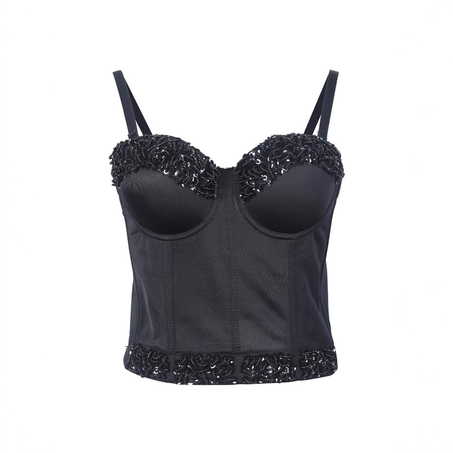 Handmade Beaded Strappy Bra – Art You Can Wear