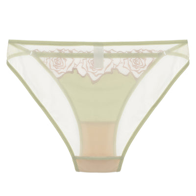 French Vintage Lace Panties – Rose Embroidery Elegance