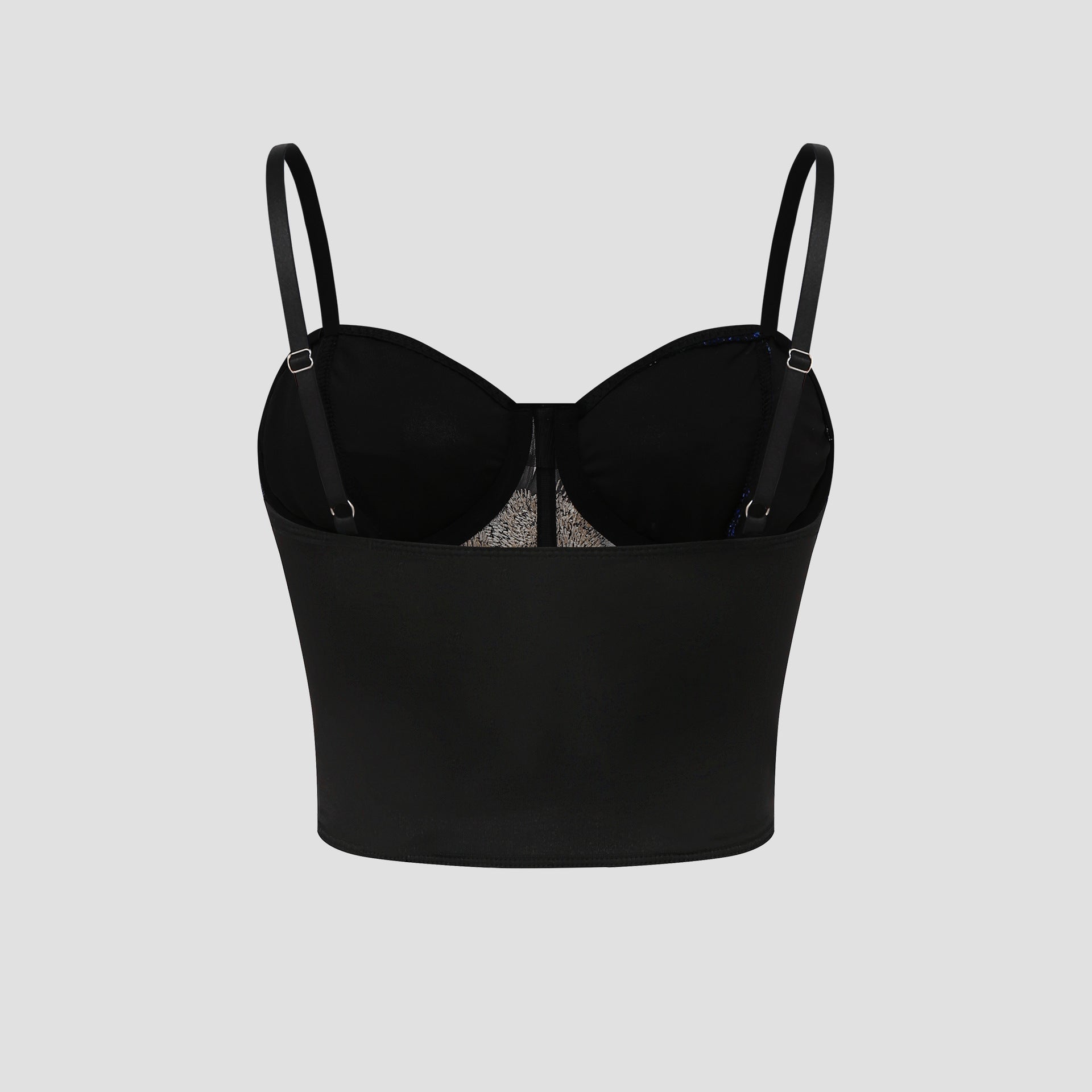 S4c Flower embroidery suspender