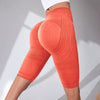 S4C Seamless Butt-Lifting Fitness Pants with Tummy Control and High Waist Peach Bottom Yoga Shorts
