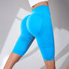 S4C Seamless Butt-Lifting Fitness Pants with Tummy Control and High Waist Peach Bottom Yoga Shorts