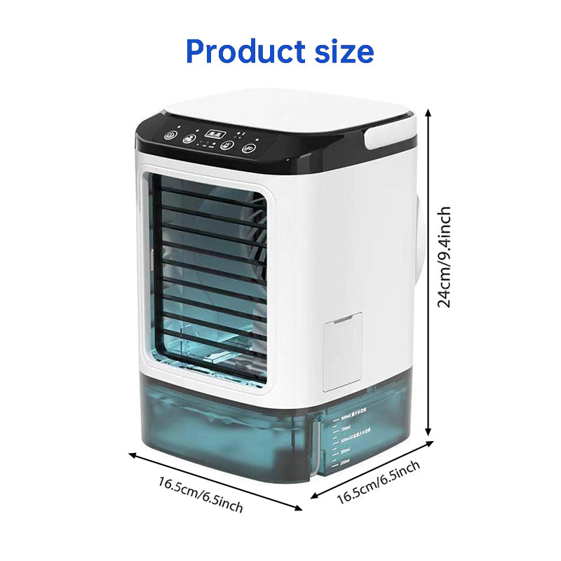 SICK4CASH® Stay Cool, Stay Grinding Air Fan & Humidifier — For Studios, Bedrooms & Office Spaces