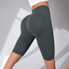 S4C Seamless Butt-Lifting Fitness Pants with Tummy Control and High Waist Peach Bottom Yoga Shorts
