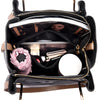 S4C  Women's Fashion Embossed Tote Bag Large Capacity Maternity Bucket Bag