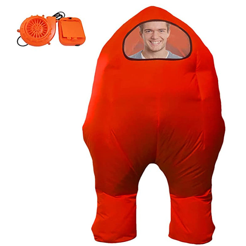 Inflatable Children's Space Suit Inflatable Costume Adult Halloween Werewolf Kill Amongus Space Kill Costume