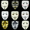 1PCS Party Masks V for Vendetta Mask Anonymous Guy Fawkes Fancy Cosplay Accessory Halloween Party Masks