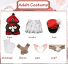 Game Genshin Impact Klee Cosplay Costume Wigs Shoes Loli Outfit Uniform Women adult kids child girl Halloween Carnival backpack