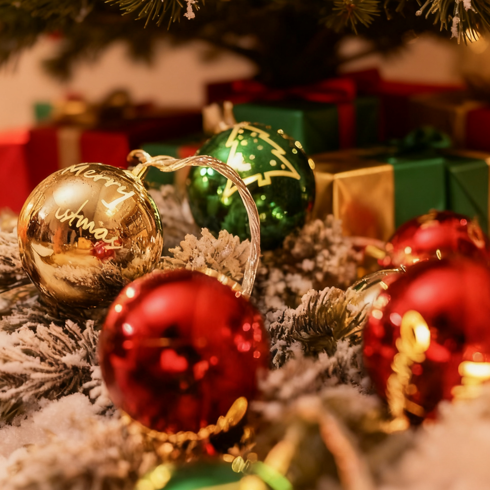 Christmas electroplated ball Christmas light LED string