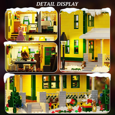 Christmas Story House Building Blocks Kit