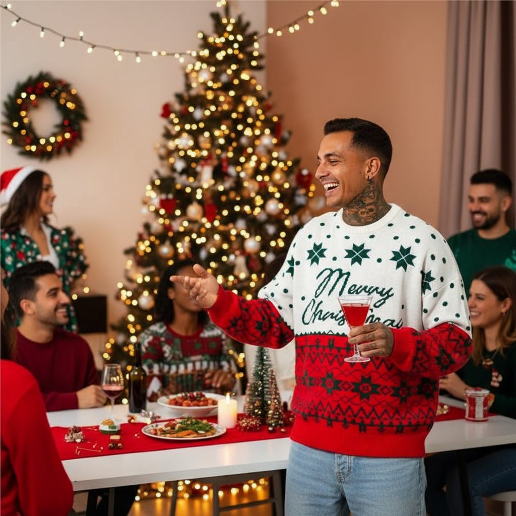 Is white and green Christmas weather