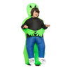 Adult Alien Inflatable Costume Kids Party Cosplay Costume Funny Suit Anime Fancy Dress Halloween Costume