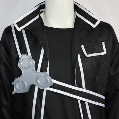 Halloween Anime Sword Art Online Kirito Cosplay Costume Adult Men Women Kirito SAO Kirigaya Kazuto Uniform Colthing Wig Set