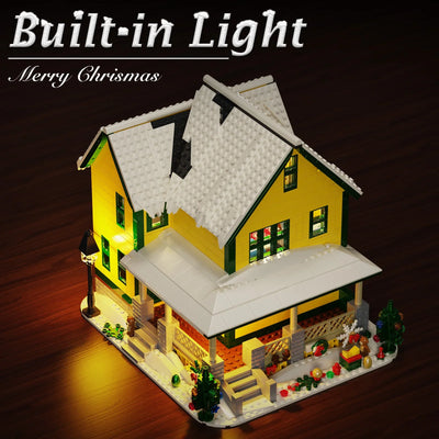 Christmas Story House Building Blocks Kit