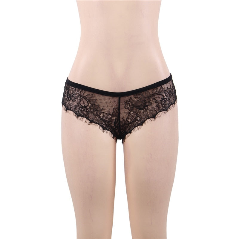 Women Thin Transparent Lace Briefs – Barely There, Boldly Beautiful