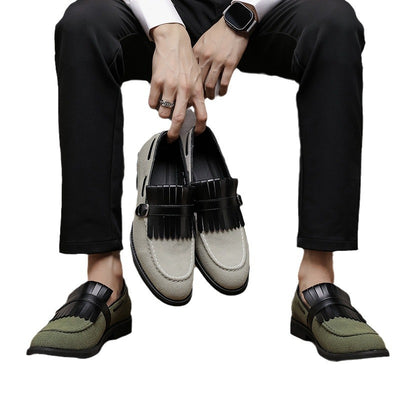 SICK4CASH® Business Formal Leather Shoe Slip into legacy. This low-cut, British-style