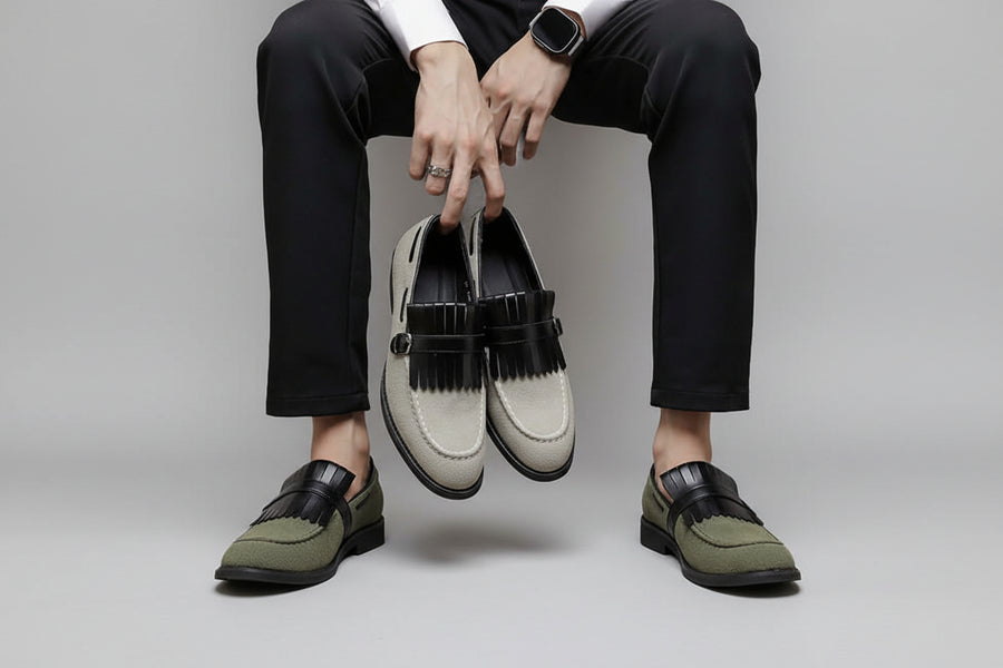 SICK4CASH® Business Formal Leather Shoe Slip into legacy.