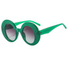 New Fashion Large Frame Round Sunglasses for Men and Women