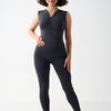 Seamless Shapewear Fitness Yoga Sleeveless  Elasticity Running Shaping Long Pants Jumpsuit