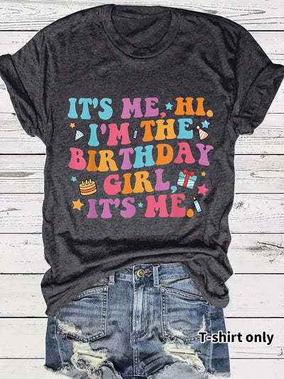 Happy Birthday to Myself – Alphabet Tee