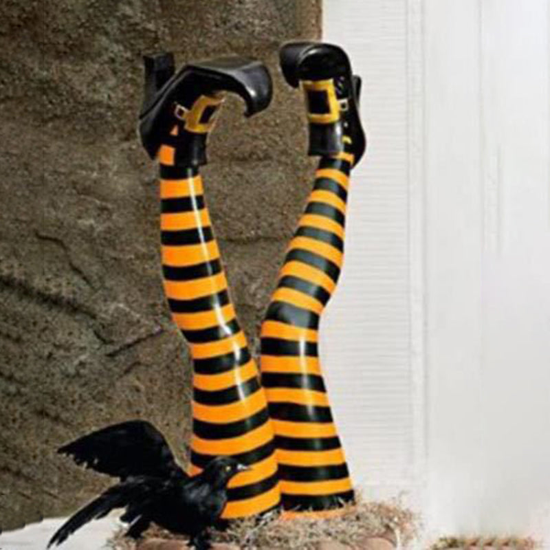 Halloween Decoration Evil Witch Thighs Opposite Sex Funny Beautiful Legs