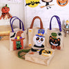 Halloween Carrier Bag Pumpkin Ghost Pattern Bag Candy Gift Holder Shopping Bags