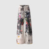 Women's Denim Pants Design Punk  Floor-Length Trousers for Men and Women