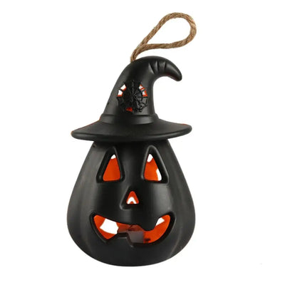 LED Halloween Pumpkin Light Lamp Home Garden Party Outdoor Halloween Decoration Lantern Light New Hooded Scary Skull Lamp
