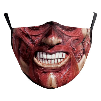 Halloween Horrible Killers Pennywise Jason Voorhees Michael Myers Leatherface Cosplay Face Mask Adult Kids Dustproof Scary Masks