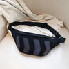 S4C Chest Bag for Men Waist Bag Canvas Male Street Reflective Crossbody Pack