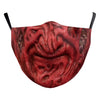 Halloween Horrible Killers Pennywise Jason Voorhees Michael Myers Leatherface Cosplay Face Mask Adult Kids Dustproof Scary Masks