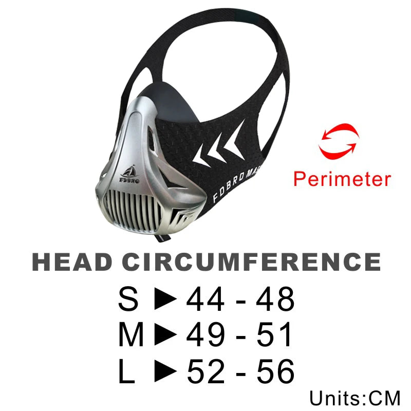 S4C Mask Training Fitness Gym Workout Cycling Elevation High Altitude Training Conditioning Sport Masks 3.0