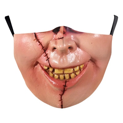 Halloween Horrible Killers Pennywise Jason Voorhees Michael Myers Leatherface Cosplay Face Mask Adult Kids Dustproof Scary Masks