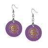 S4C Wooden earrings pendant