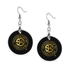 S4C Wooden earrings pendant