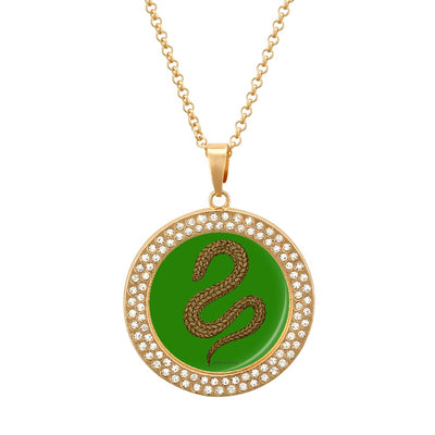 S4C Multicolored diamond necklace