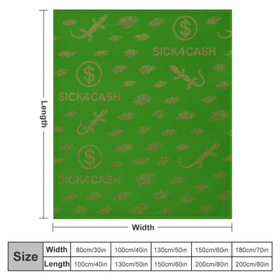 🔥 SICK4CASH® Legacy Blanket — Anti-Pilling Flannel