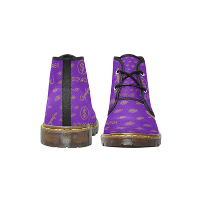 Women's Canvas Chukka Boots (Model Skinks