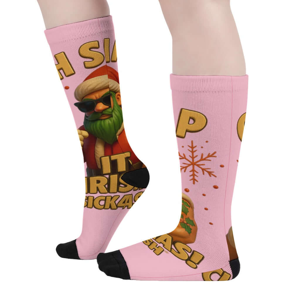 “OH SNAP IT’S CHRISTMAS” Socks - Limited Holiday Drop