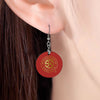 S4C Wooden earrings pendant
