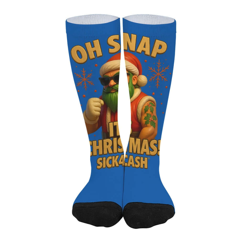 “OH SNAP IT’S CHRISTMAS” Socks - Limited Holiday Drop