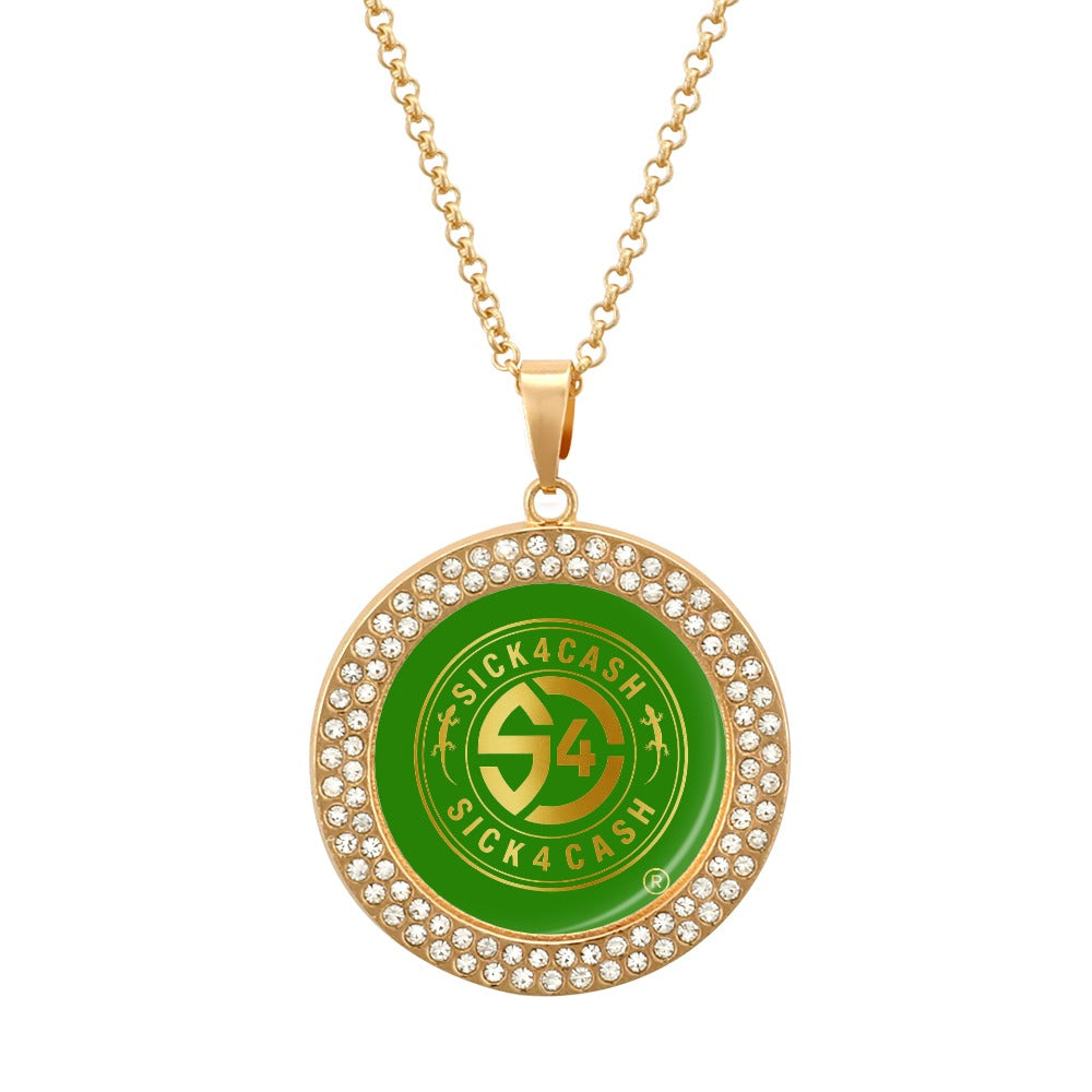 S4C Multicolored diamond necklace