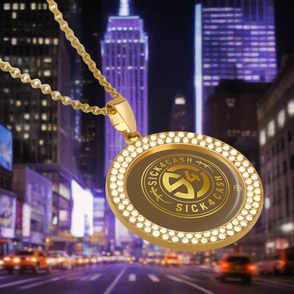 S4C Multicolored diamond necklace