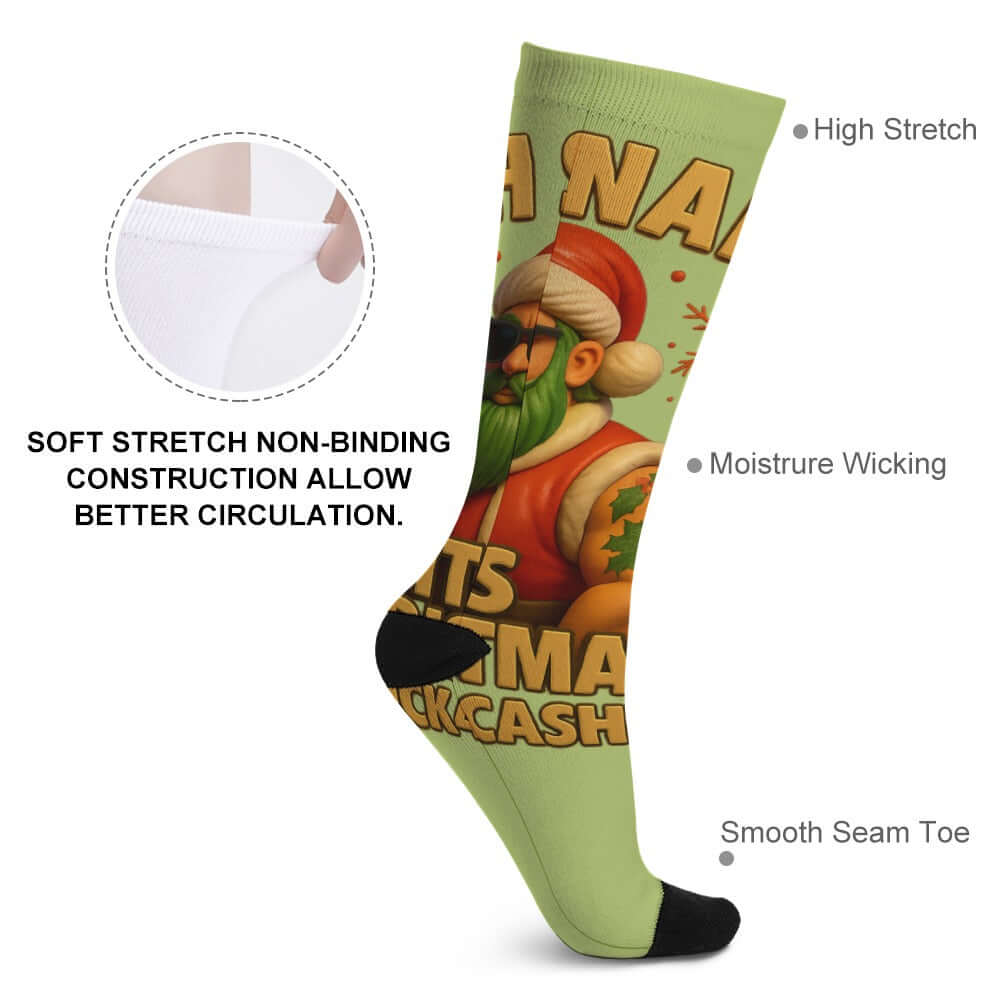 “OH SNAP IT’S CHRISTMAS” Socks - Limited Holiday Drop