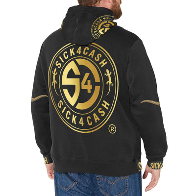 🔥 SICK4CASH® Men's Long Sleeve Fleece Hoodie