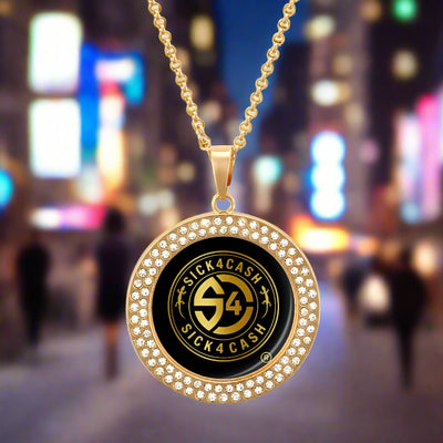 S4C Multicolored diamond necklace